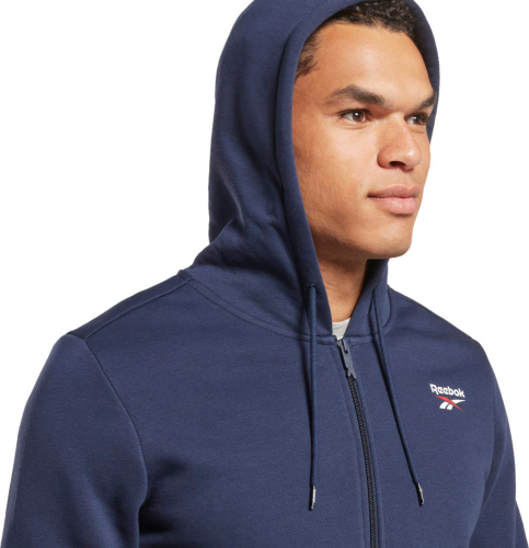 Джемпер мужской RI LEFT CHEST LOGO FZ, Reebok