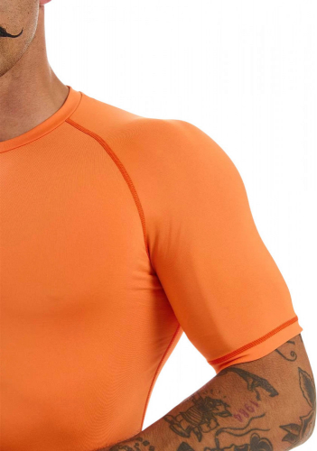 Футболка мужская Man, Compression T-Shirt, Orange, RANK