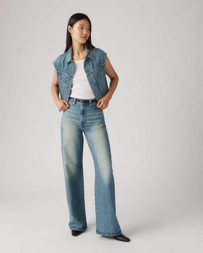 Джинсы женские RIBCAGE WIDE LEG H223, LEVIS