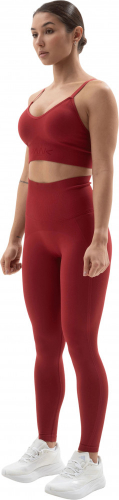 Леггинсы женские Woman, Seamless Leggings, Burgundy, RANK
