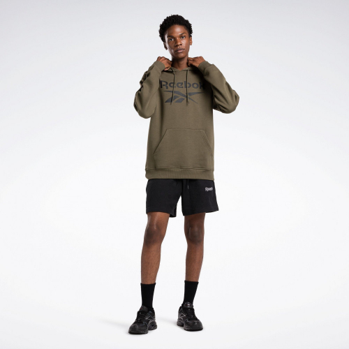 Джемпер мужской REEBOK IDENTITY FLEECE STACKED LOGO PULLOVER HOODIE, Reebok