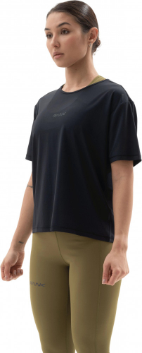 Футболка женская Woman, Train Motion T-Shirt, Black, RANK
