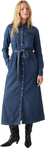 Платье женское QUINNEY DENIM DRESS DARK INDIGO - WORN IN, LEVIS