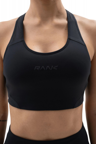 Бюстгальтер женский Woman, PWR Bra Medium , Black, RANK