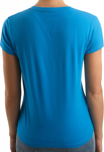 Футболка женская W SCRIPT COTTON TEE II Brilliant /Sharp, Wilson