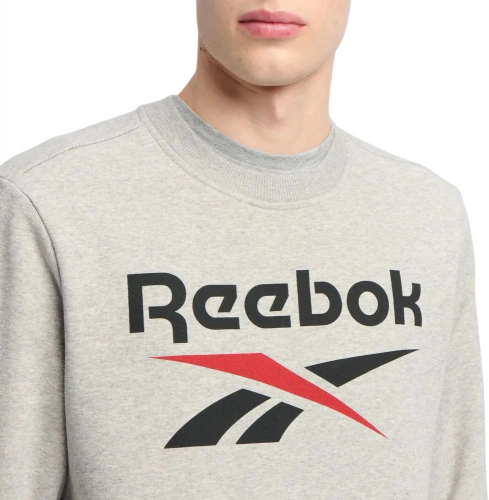 Джемпер мужской REEBOK IDENTITY BIG LOGO FLEECE CREW, Reebok