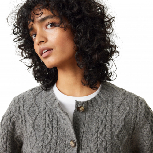 Джемпер женский PRIMROSE CABLE CARDIGAN GREYS, LEVIS