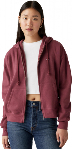 Худи женское EVERYDAY ZIP HOODIE REDS, LEVIS