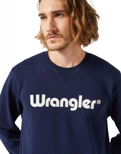 Джемпер мужской LOGO CREW SWEAT, WRANGLER