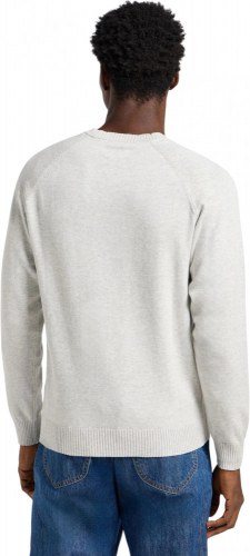 Джемпер мужской CLEAN RAGLAN SWEATER SHARP GREY MEL, LEE