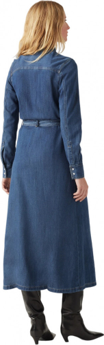 Платье женское QUINNEY DENIM DRESS DARK INDIGO - WORN IN, LEVIS