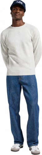 Джемпер мужской CLEAN RAGLAN SWEATER SHARP GREY MEL, LEE