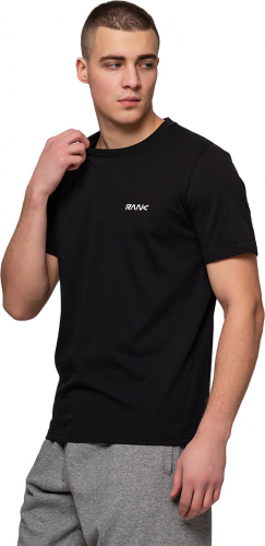 Футболка мужская Men, Sportstyle Left Chest, Black, RANK