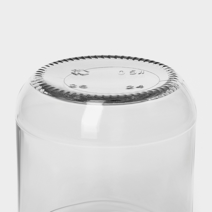 Банка стеклянная для консервирования, ТО-82 мм, 450-500 мл