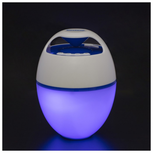 Колонка плавающая Bestway, светодиодная, с Bluetooth, от USB-кабеля, 58700