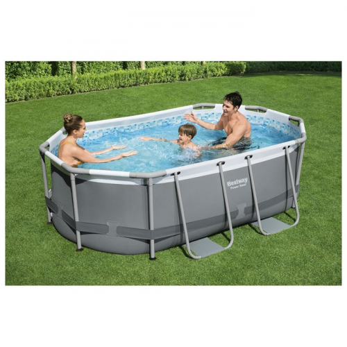 Бассейн каркасный Bestway Power Steel 5614 А, 305×200×84 см, фильтр-насос, диспенсер