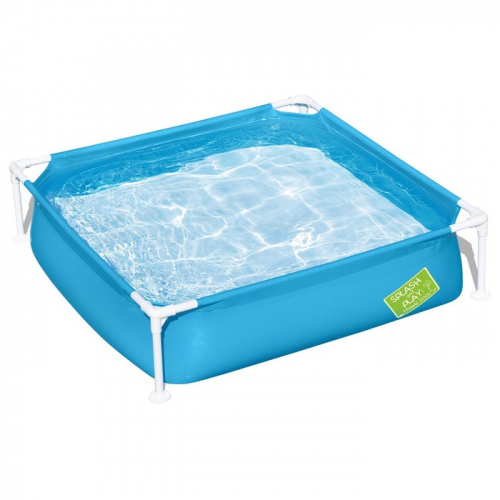 Бассейн каркасный Bestway Steel Pro, 122×122×30.5 см, от 2 лет, 56217