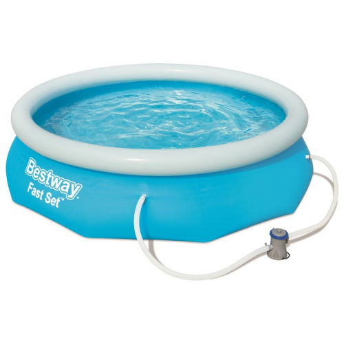 Бассейн надувной Bestway Fast Set, 305×76 см, фильтр-насос, от 6 лет, 57270