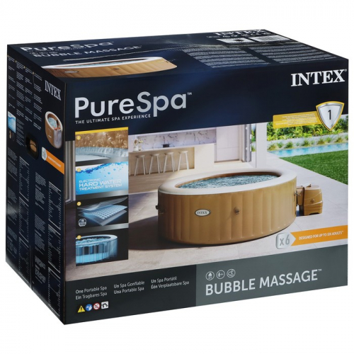 Спа-бассейн BUBBLE MASSAGE 165 х 216 см (220-240 Volt), от 6 лет 28428ЕХ