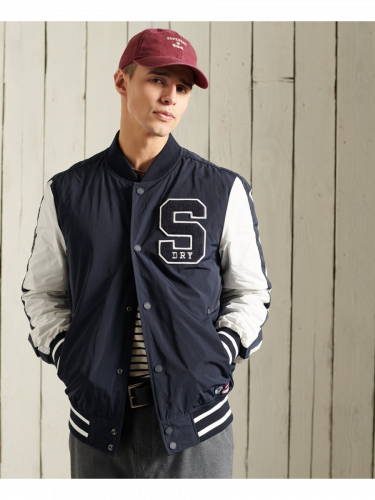 Бомбер SUPERDRY 966 т.cиний