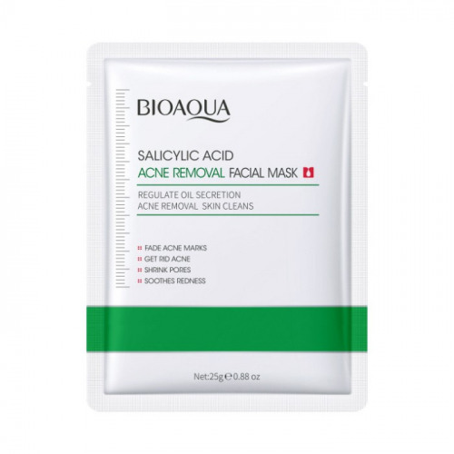 Тканевая маска с салициловой кислотой для проблемной кожи Bioaqua
