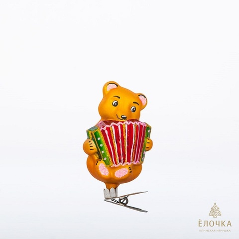 Мишка с гармошкой