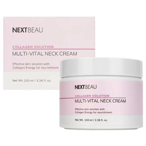 Омолаживающий крем для шеи с гидролизованным коллагеном Collagen Solution Multi-Vital Neck Cream (100 мл)