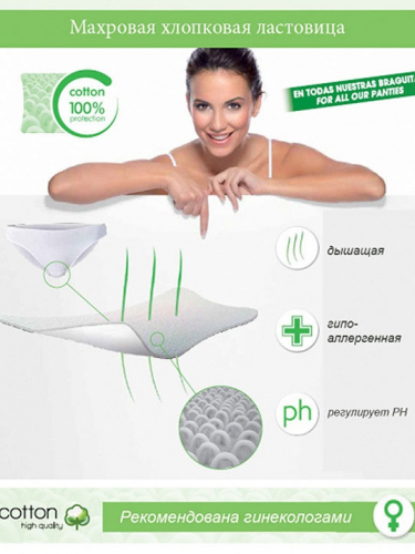 Трусы Mini Soft Modal слип Janira 1031205Т
