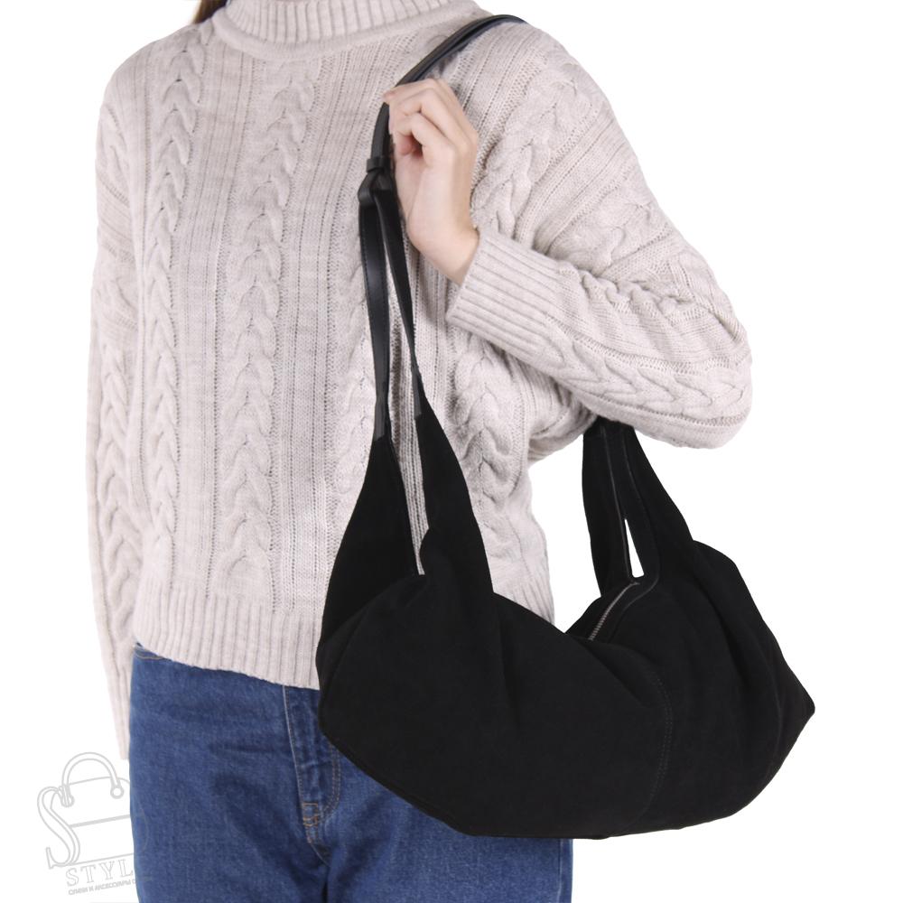 Сумка женская кожаная 990109NNAA black Natale Navetta