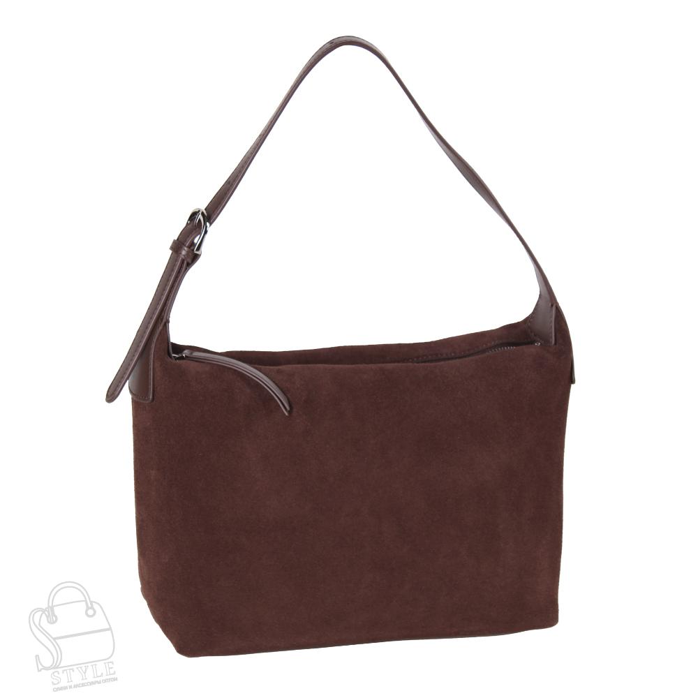 Сумка женская кожаная 990168NNAA coffee Natale Navetta