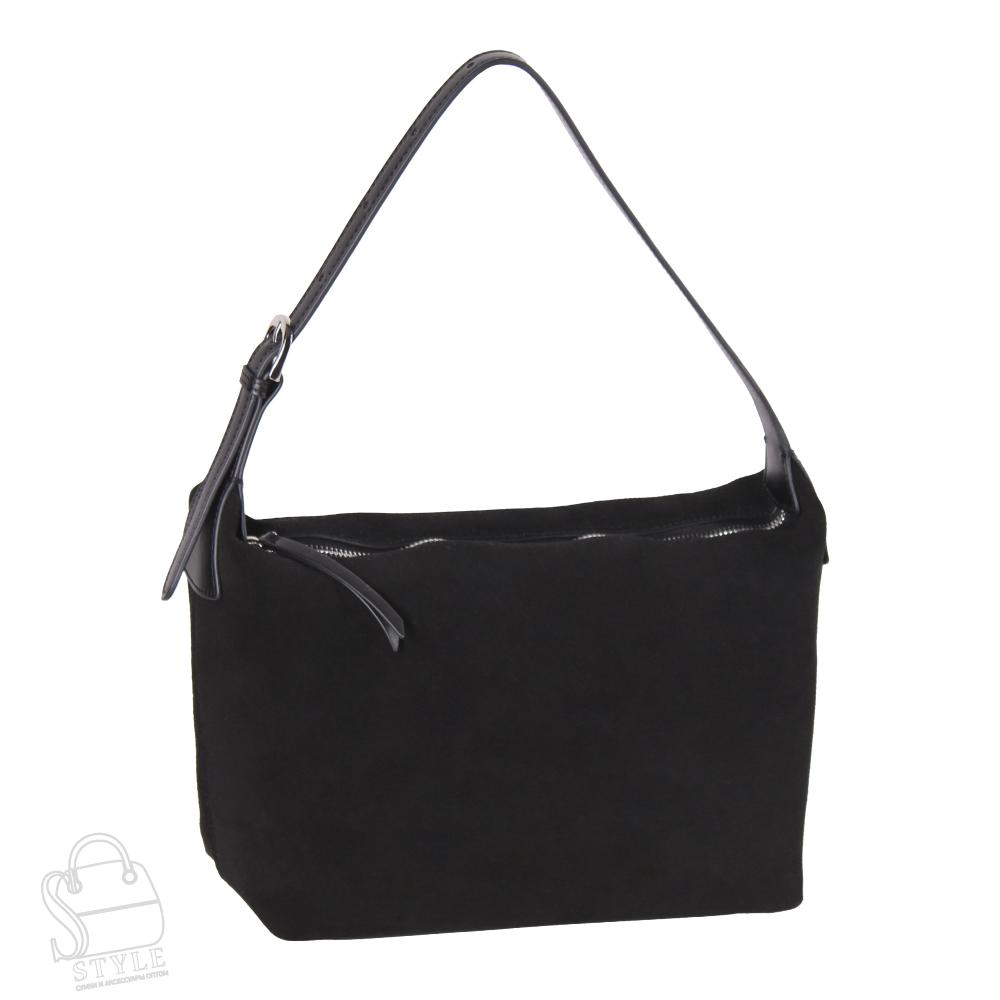 Сумка женская кожаная 990168NNAA black Natale Navetta