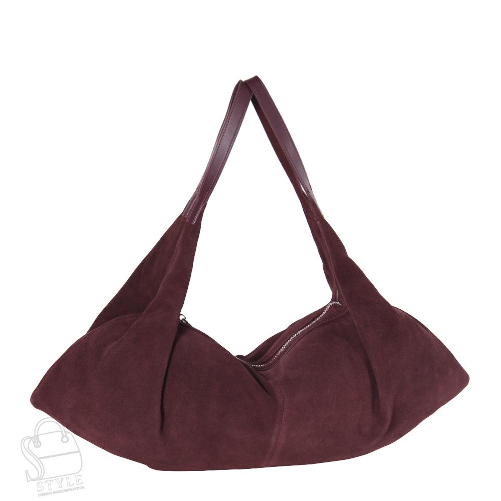 Сумка женская кожаная 990109NNAA wine red Natale Navetta