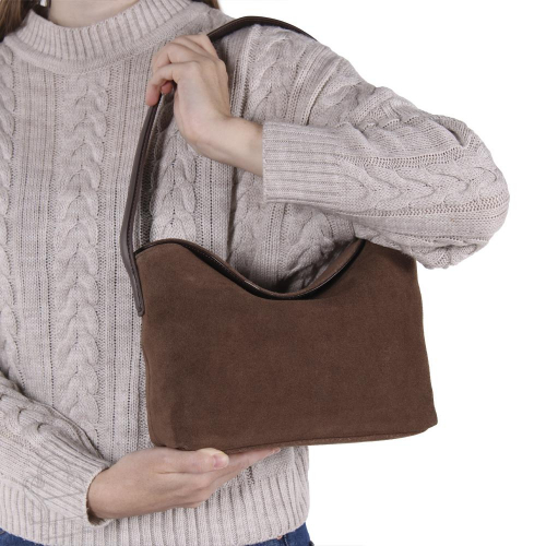Сумка женская кожаная 990105NNAA brown Natale Navetta