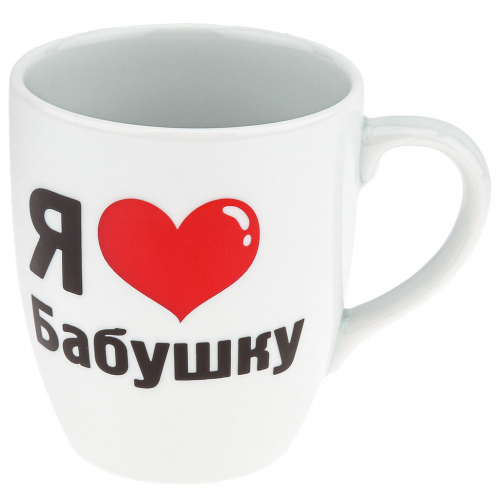 Кружка фарфоровая 