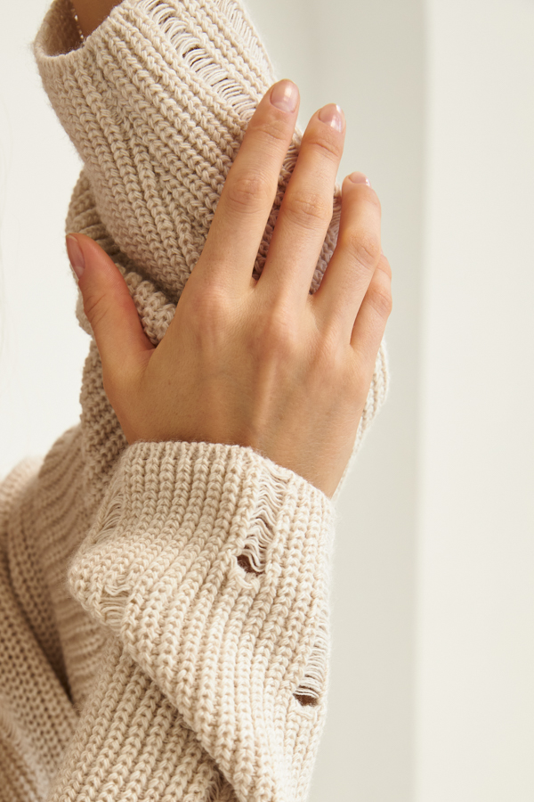 Ст.цена 2000р 67656 Джемпер бежевый