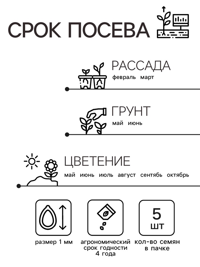 Семена цветов Петуния