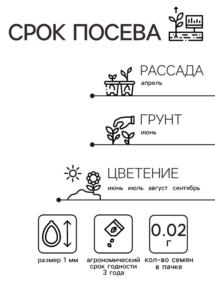 Семена цветов Агератум