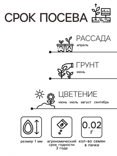 Семена  цветов Агератум 