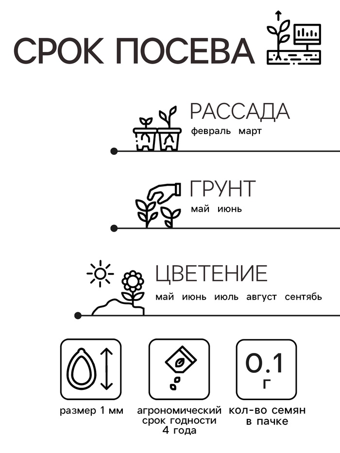 Семена цветов Петуния