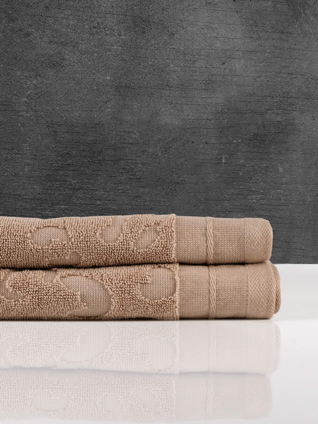 Tiger (беж) 50х90 Полотенце Жаккард