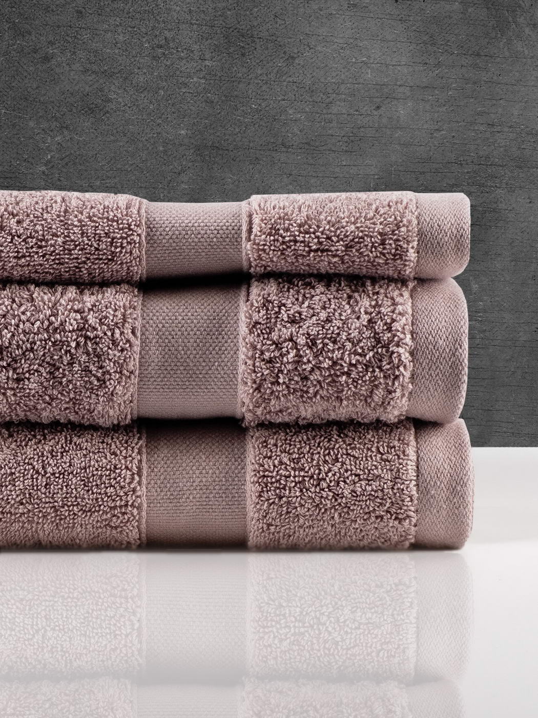 Kerry (светло серое) 50х90 Полотенце Махровое