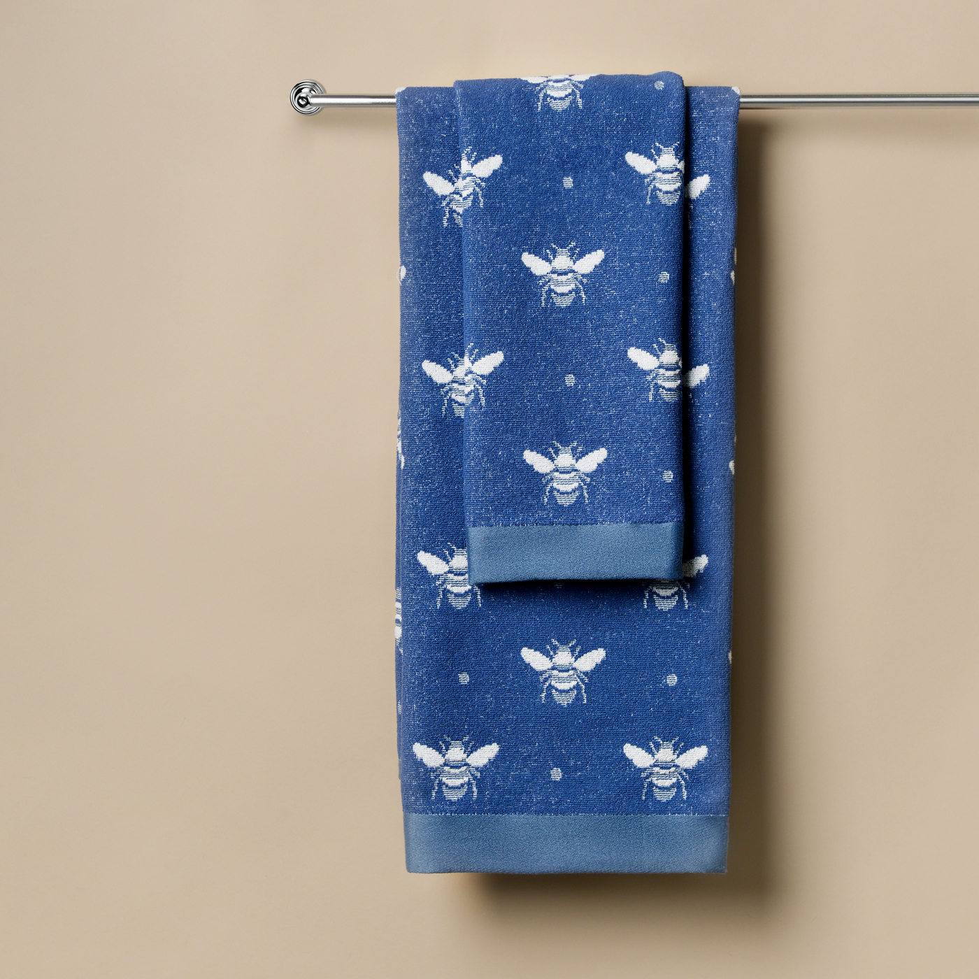 Maya (синее) 50х90 Полотенце Махровое