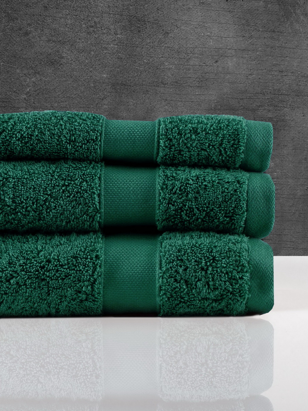Kerry (зеленое) 50х90 Полотенце Махровое