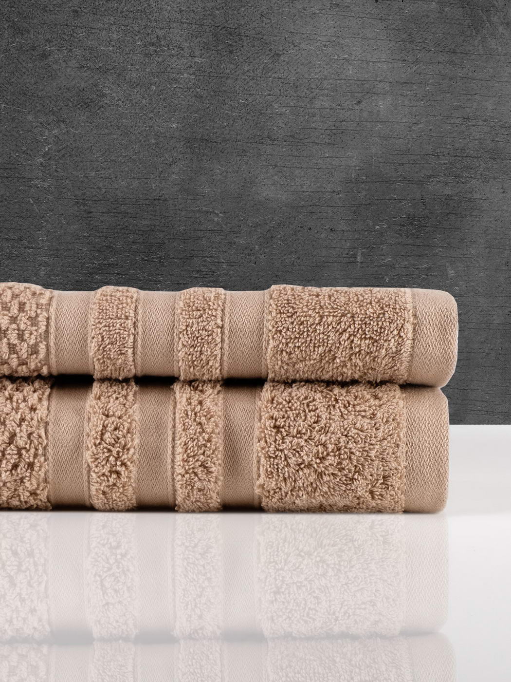 Norman (беж) 70х140 Полотенце Жаккард