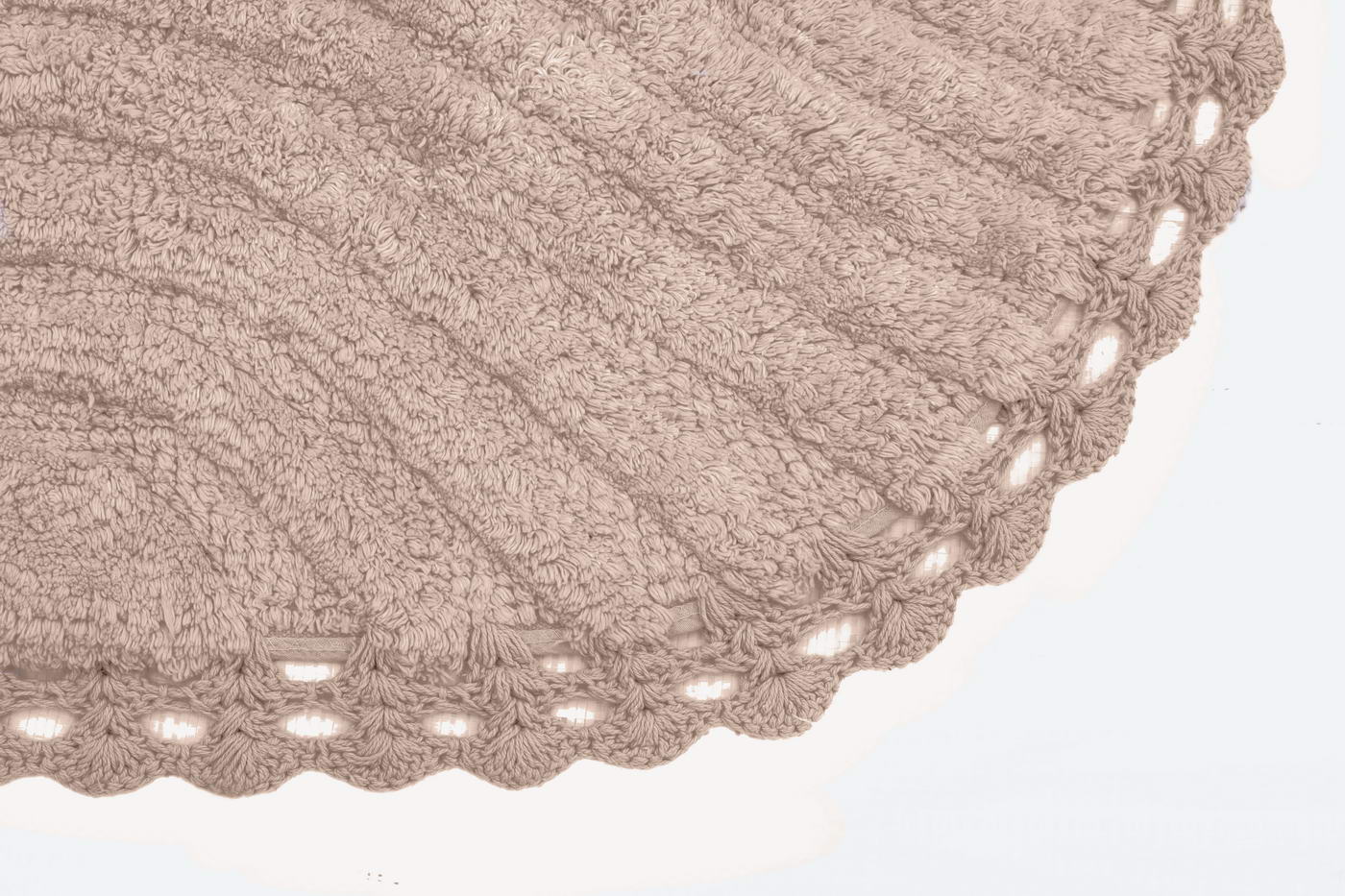 SIERRA (капучино) Коврик для ванной кружевной 60х100