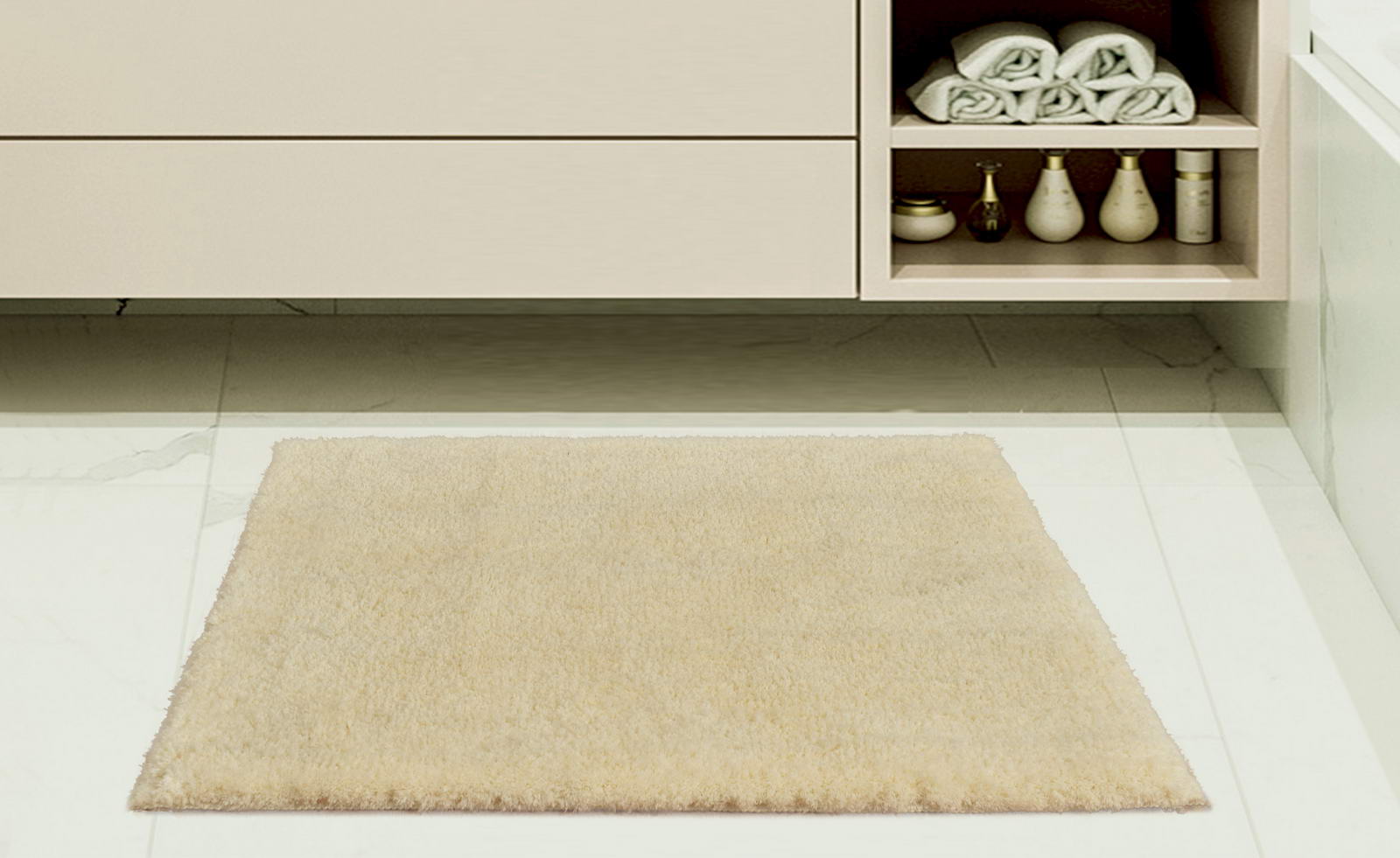 Ruby (крем) Набор ков. для ванной 60х100 и 50х70