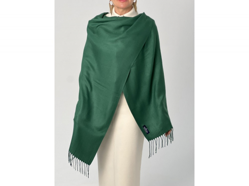 Палантин Pashmina женский Lanotti/изумрудный