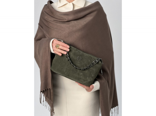 Палантин Pashmina женский Lanotti/коричневый
