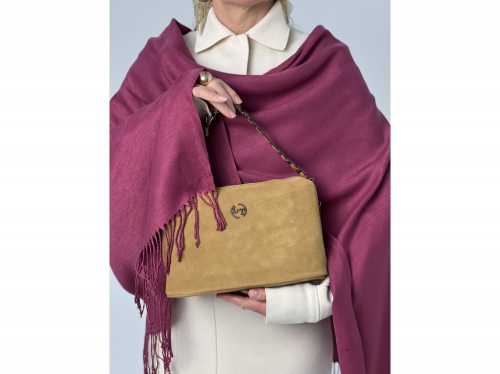 Палантин Pashmina женский Lanotti/сливовый