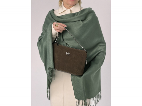 Палантин Pashmina женский Lanotti/хаки